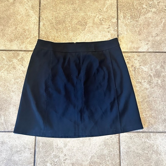 Louis Vuitton Uniforms Black Mini Skirt size 42